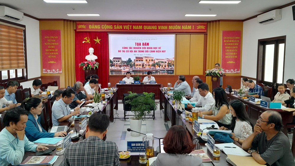Nghiên cứu khoa học góp phần bảo tồn bền vững đô thị cổ Hội An - ảnh 1