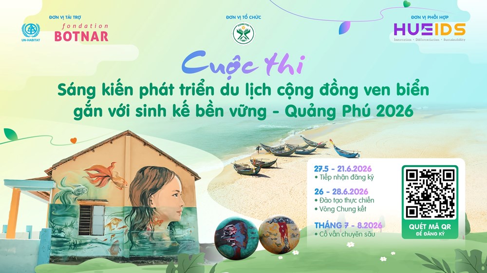 Phát động cuộc thi sáng kiến phát triển du lịch cộng đồng ven biển Quảng Phú - ảnh 1