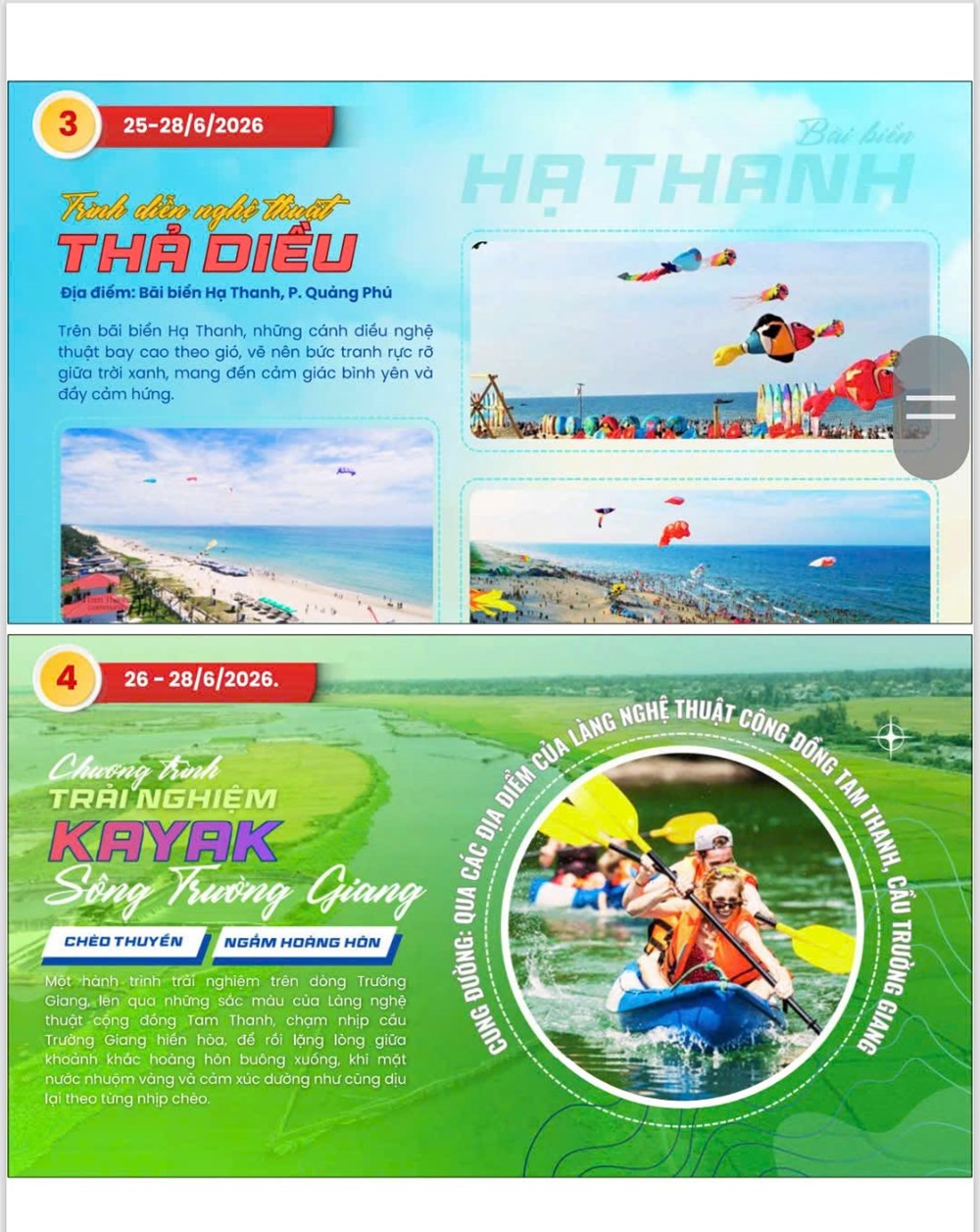 Chuỗi hoạt động hứa hẹn sẽ “bùng nổ” tại Lễ hội biển Tam Thanh 2026 - ảnh 3