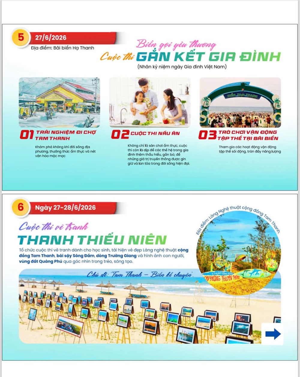 Chuỗi hoạt động hứa hẹn sẽ “bùng nổ” tại Lễ hội biển Tam Thanh 2026 - ảnh 6