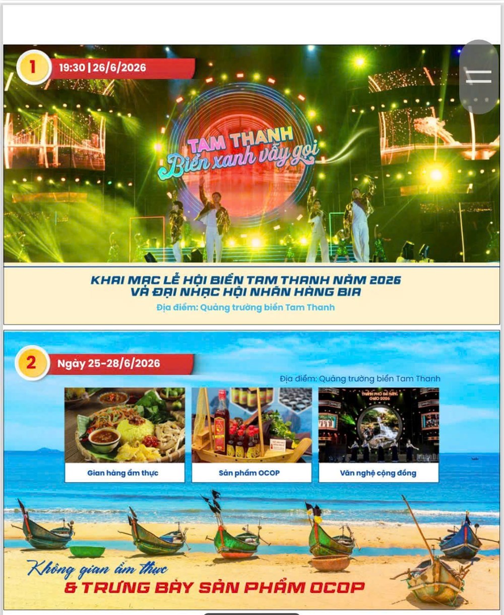 Chuỗi hoạt động hứa hẹn sẽ “bùng nổ” tại Lễ hội biển Tam Thanh 2026 - ảnh 4