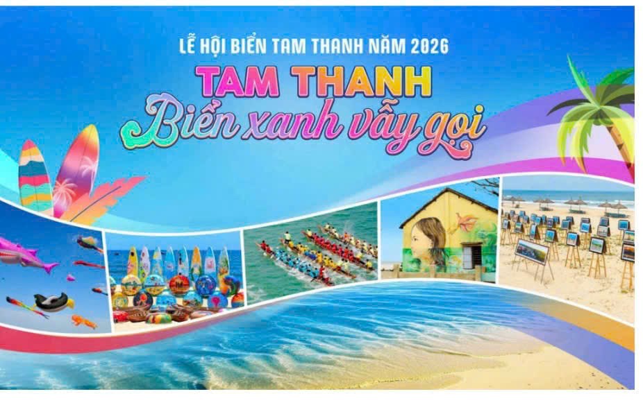 Chuỗi hoạt động hứa hẹn sẽ “bùng nổ” tại Lễ hội biển Tam Thanh 2026 - ảnh 1