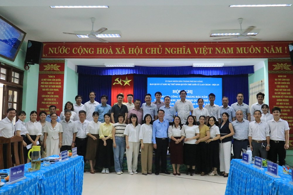 Khu sinh quyển Cù Lao Chàm - Hội An hoàn thành 7/8 nhiệm vụ 6 tháng đầu năm - ảnh 1