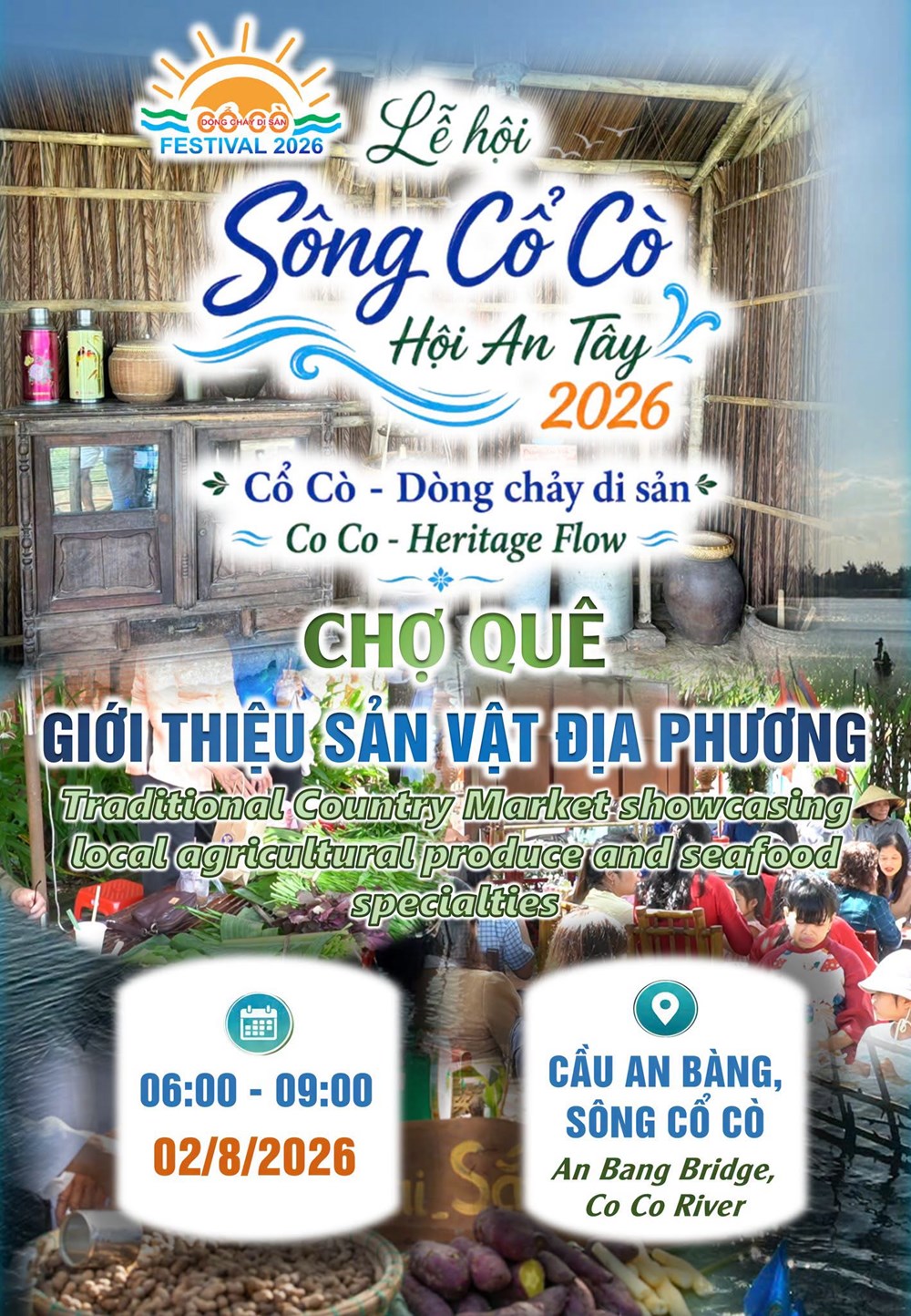 4 hoạt động điểm nhấn tại Lễ hội Sông Cổ Cò - Hội An Tây 2026 - ảnh 4