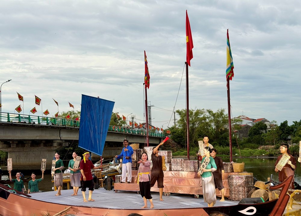 Khai hội sông Cổ Cò, đánh thức dòng chảy di sản - ảnh 6
