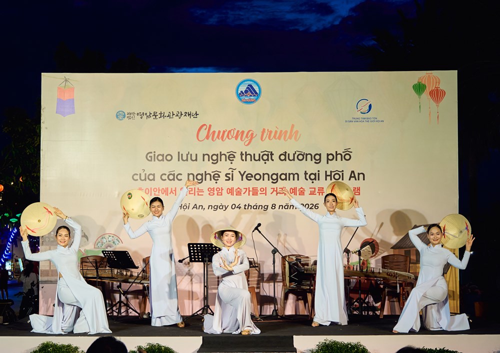 Nghệ thuật Yeongam khuấy động đêm phố cổ Hội An - ảnh 2