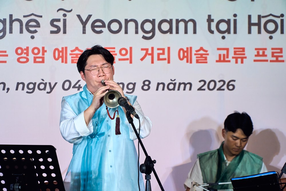 Nghệ thuật Yeongam khuấy động đêm phố cổ Hội An - ảnh 6