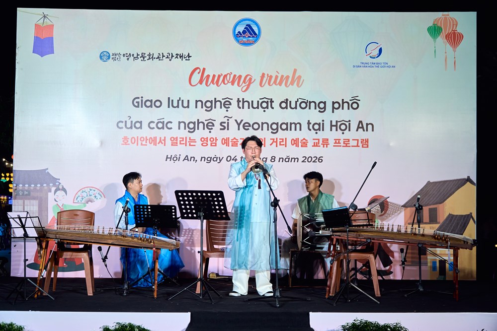 Nghệ thuật Yeongam khuấy động đêm phố cổ Hội An - ảnh 3