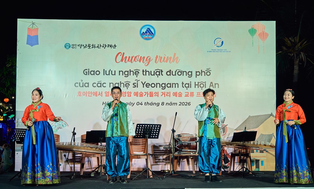 Nghệ thuật Yeongam khuấy động đêm phố cổ Hội An - ảnh 7