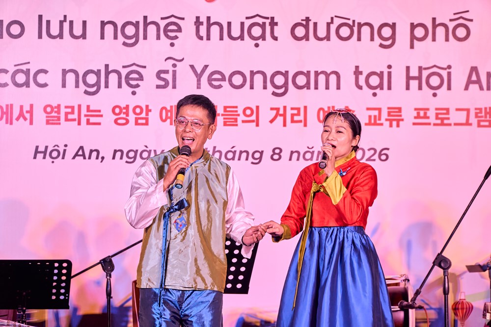 Nghệ thuật Yeongam khuấy động đêm phố cổ Hội An - ảnh 5