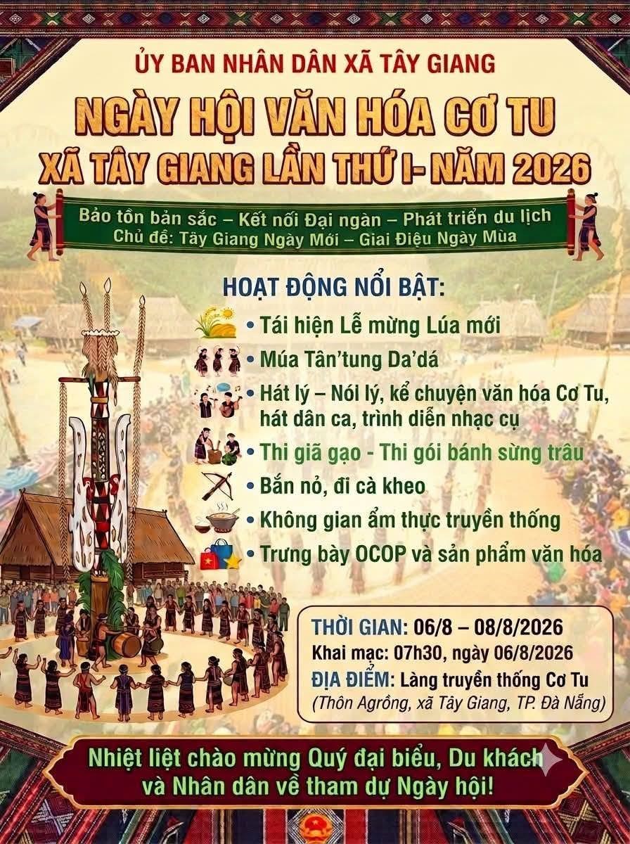 Khai hội sắc màu văn hóa Cơ Tu nơi đại ngàn Tây Giang - ảnh 2