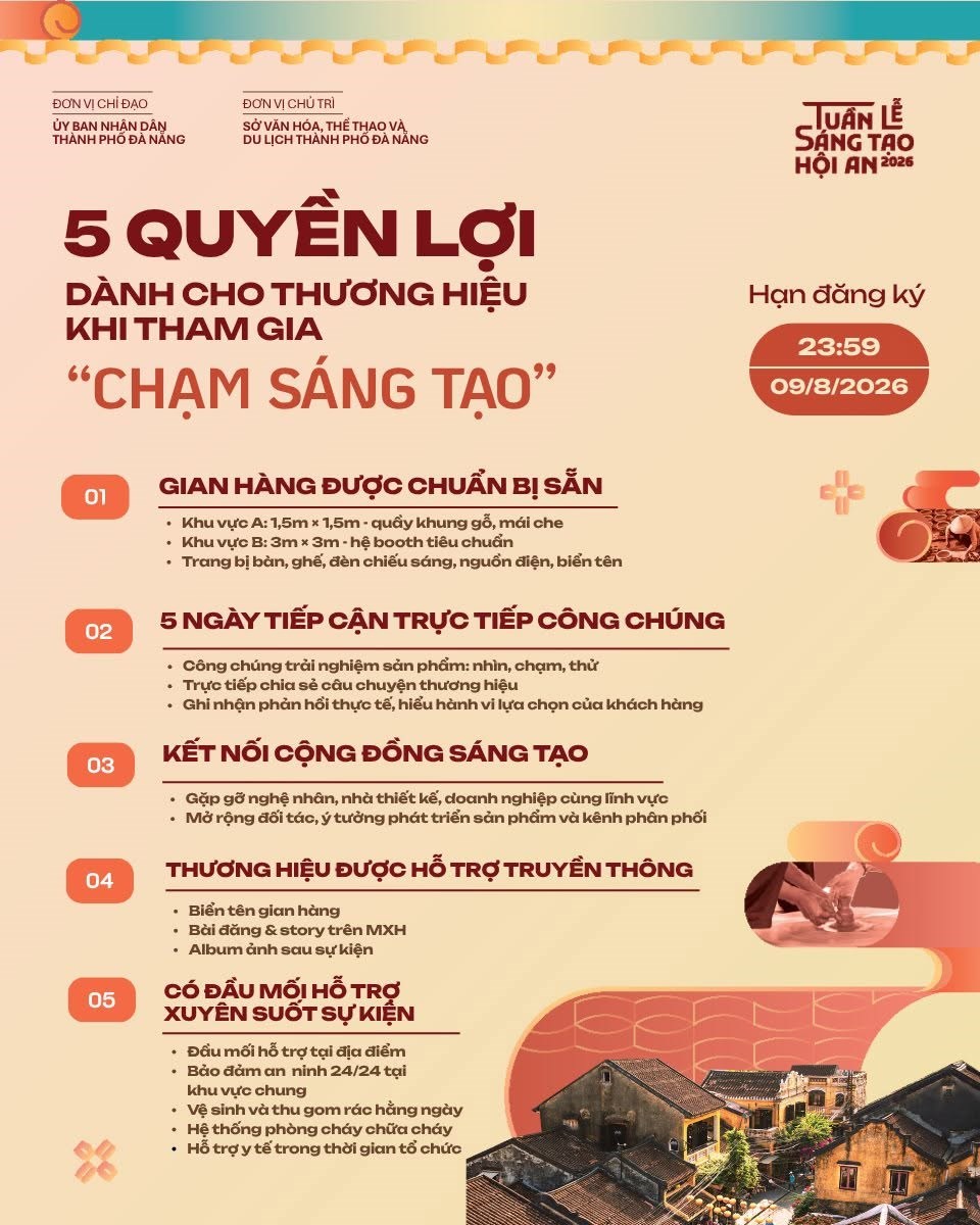 Tuần lễ Sáng tạo Hội An 2026 có gì đáng chú ý? - ảnh 2
