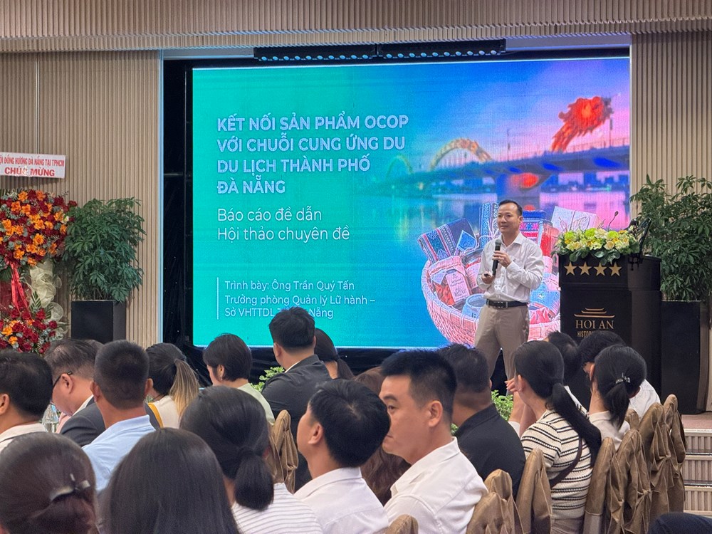 Hội thảo kết nối sản phẩm OCOP với chuỗi cung ứng du lịch Đà Nẵng - ảnh 2