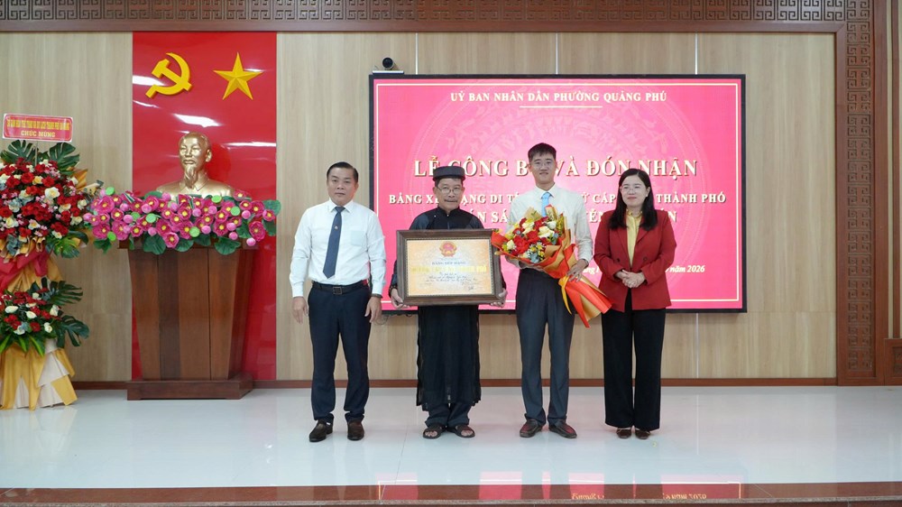 Đón bằng xếp hạng Di tích Mộ Án sát sứ Nguyễn Văn Xán - ảnh 5