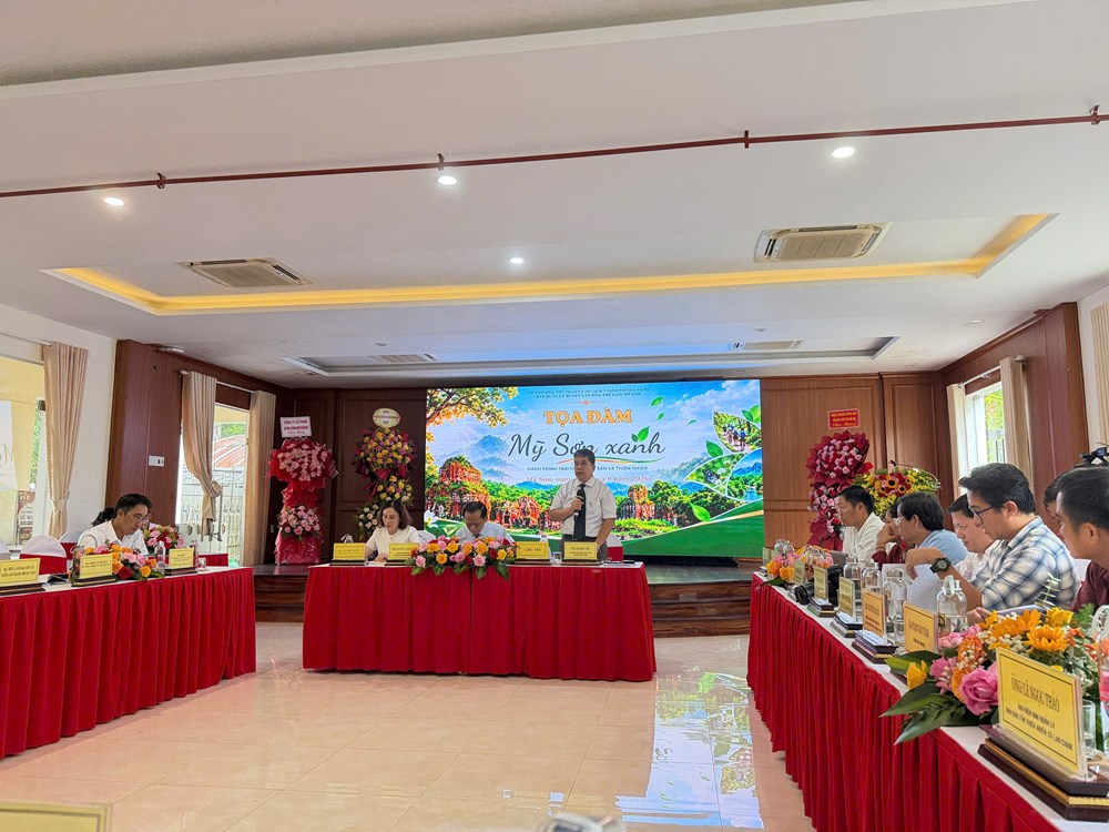 Mỹ Sơn tìm hướng phát triển di sản trong một hệ sinh thái xanh - ảnh 1