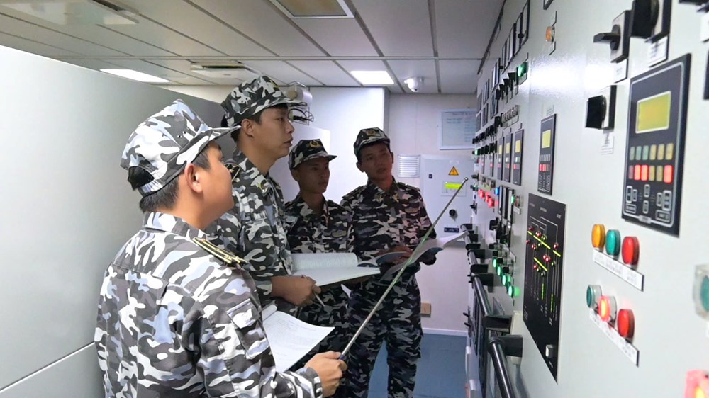 Chi đội Kiểm ngư số 3 tích cực chuẩn bị Hội thi tàu tốt, hội thao huấn luyện tàu năm 2026 - ảnh 3