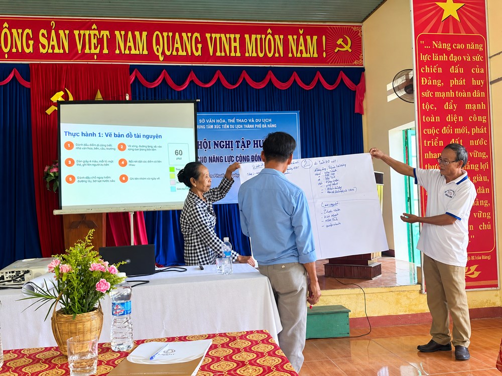 50 học viên tham gia tập huấn phát triển du lịch cộng đồng Trà Nhiêu - ảnh 2