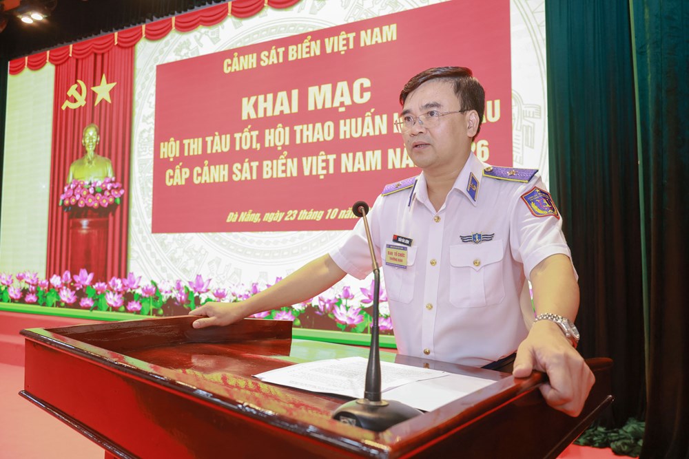 Khai mạc Hội thi tàu tốt, Hội thao huấn luyện tàu Cảnh sát biển Việt Nam khu vực II - ảnh 3