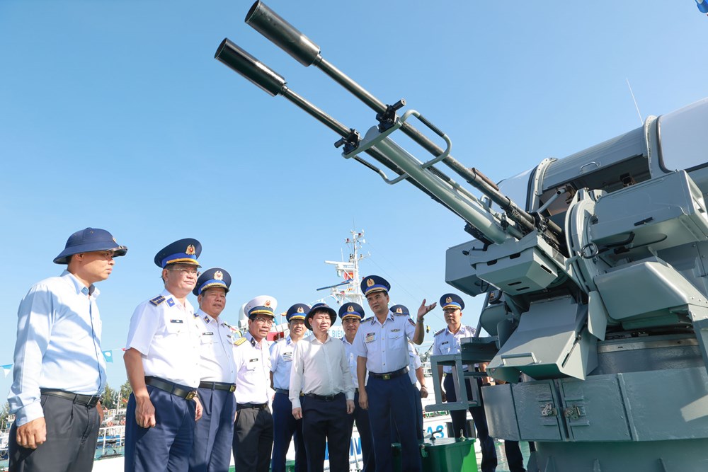 Khai mạc Hội thi tàu tốt, Hội thao huấn luyện tàu Cảnh sát biển Việt Nam khu vực II - ảnh 6