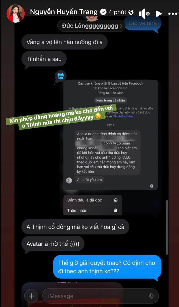 Mới cưới vài ngày, MC Huyền Trang Mù Tạt đã “xin phép” Đức Huy đi theo người đàn ông lạ mặt, chuyện gì đây? - ảnh 2