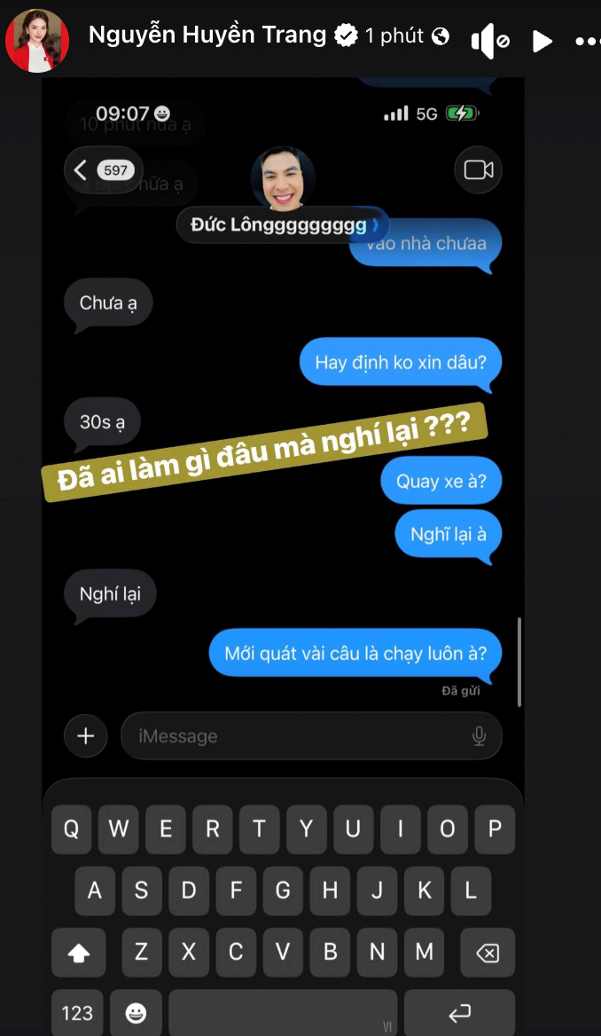 Đức Huy định “quay xe” ngay ngày cưới MC Huyền Trang Mù Tạt, rạp cưới 1.000m2 hoành tráng tính sao đây? - ảnh 1