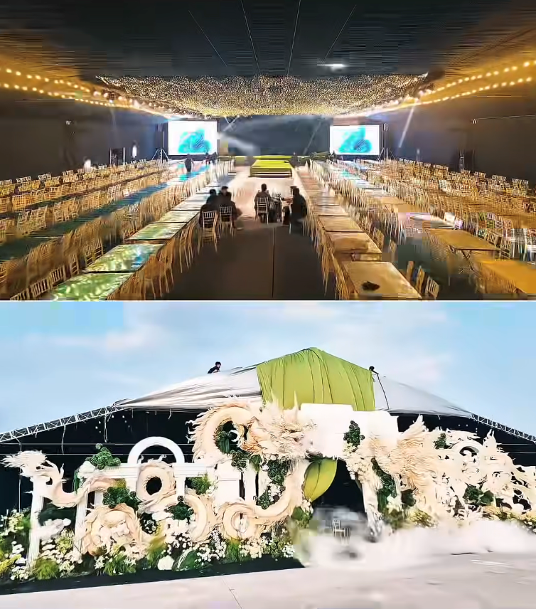 Đức Huy định “quay xe” ngay ngày cưới MC Huyền Trang Mù Tạt, rạp cưới 1.000m2 hoành tráng tính sao đây? - ảnh 4