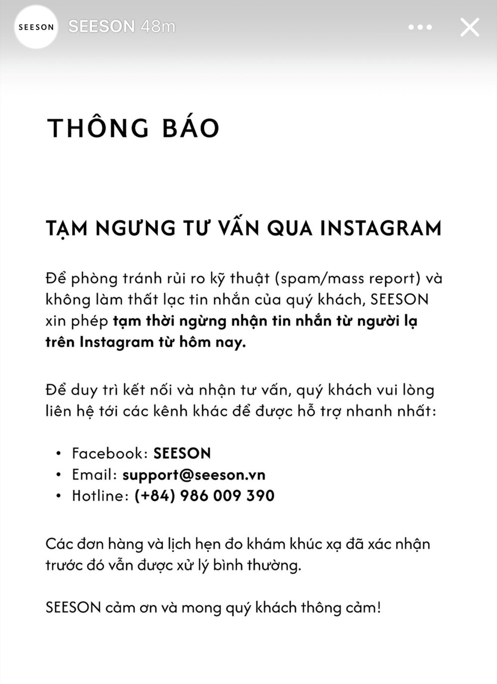 Thông báo khẩn cấp từ hàng loạt local brand Việt tiếng tăm - ảnh 2