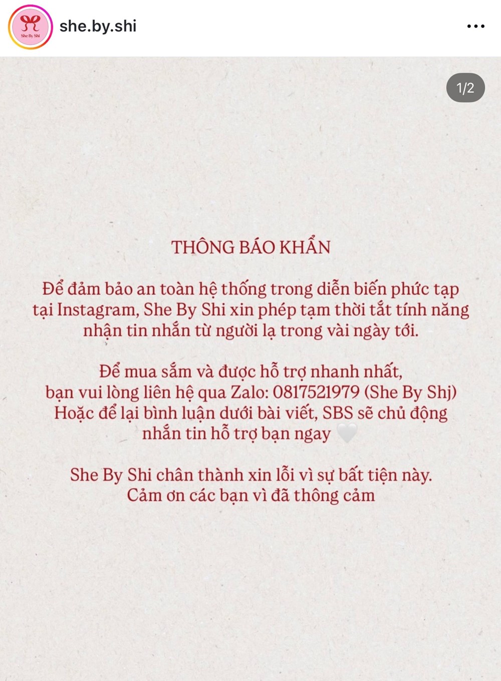 Thông báo khẩn cấp từ hàng loạt local brand Việt tiếng tăm - ảnh 5