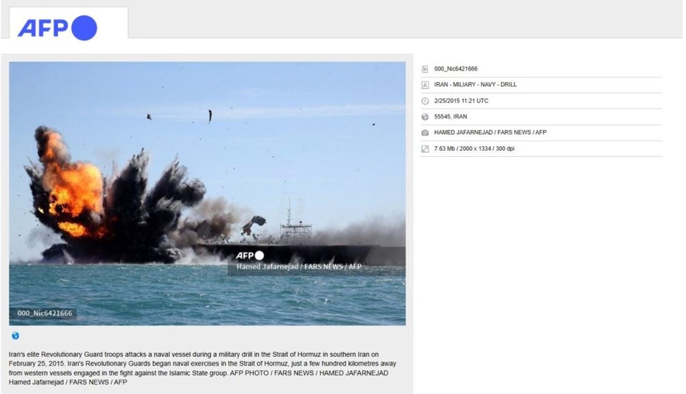 Ảnh 'tàu sân bay Mỹ chở tiêm kích cho Ukraine bốc cháy do bị Nga tấn công' lan truyền MXH: Sự thật đã rõ! - ảnh 2