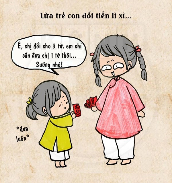 5 chiêu kinh điển “lột tiền lì xì của con” mà 100% bố mẹ Việt đều áp dụng - ảnh 2