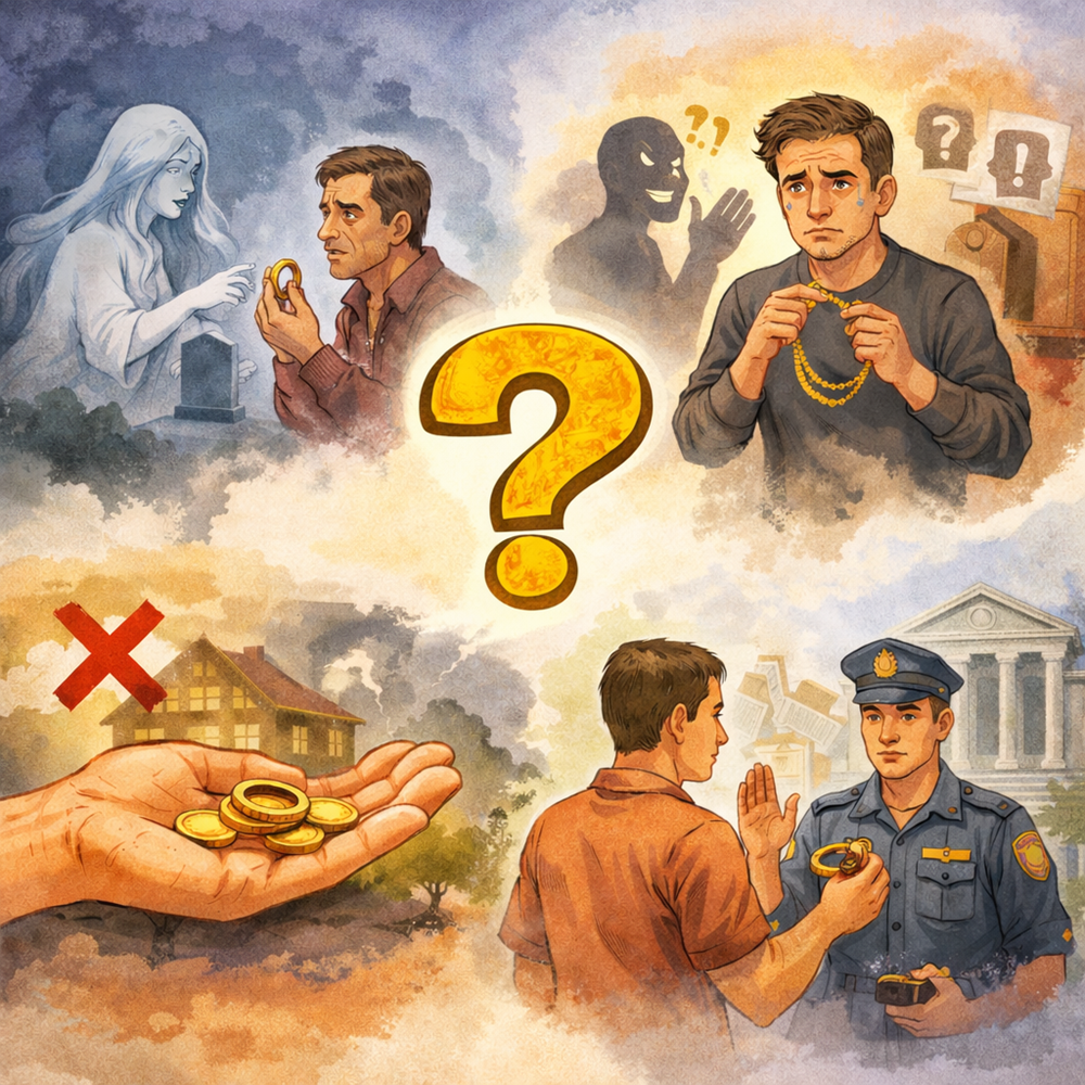 Vì sao dân gian cho rằng nhặt được vàng dễ gặp đen đủi? - ảnh 2