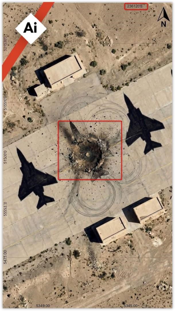 Ảnh vệ tinh gây tranh cãi: Mỹ - Israel trúng bẫy máy bay giả của Iran? - ảnh 2