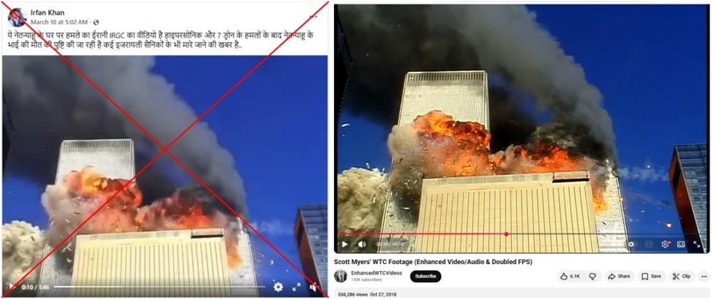 Video “nhà Thủ tướng Israel bị tên lửa Iran đánh trúng” gây xôn xao MXH: Sự thật phía sau là gì? - ảnh 4