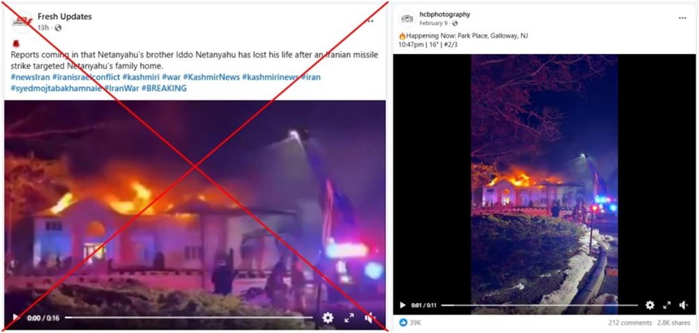 Video “nhà Thủ tướng Israel bị tên lửa Iran đánh trúng” gây xôn xao MXH: Sự thật phía sau là gì? - ảnh 2