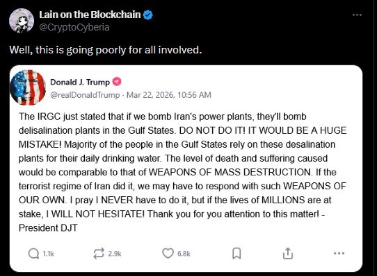 Nói về “sai lầm lớn” của Iran và đe đọa sử dụng vũ khí hủy diệt hàng loạt: Thực hư bài đăng của ông Trump - ảnh 1