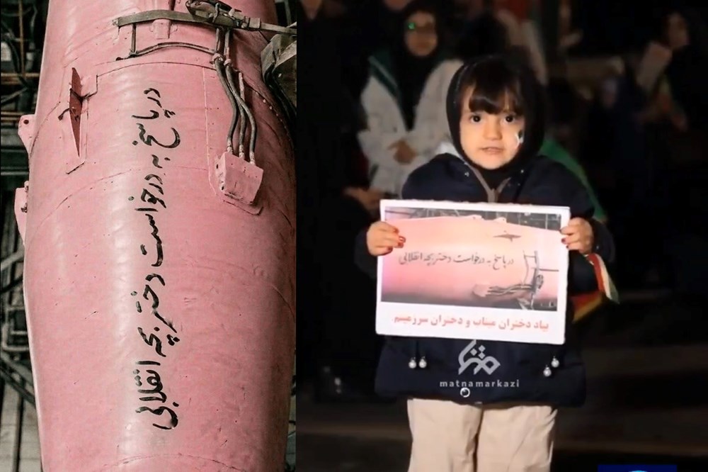 Tên lửa Iran màu hồng với dòng chữ lạ bay tới Israel: Câu chuyện phía sau khiến mạng xã hội bùng nổ - ảnh 1