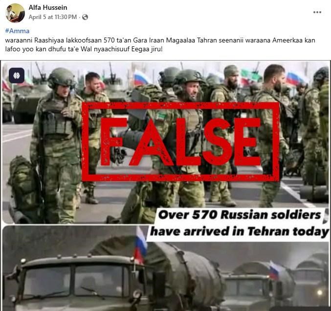 “570 lính Nga tới Tehran”: AFP phát hiện chi tiết bất thường trong bức ảnh “gây bão” MXH - ảnh 1