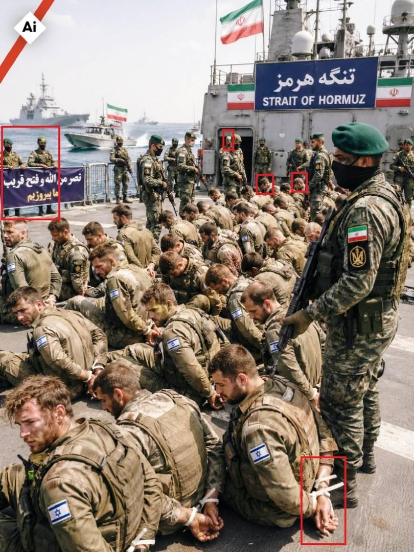 AFP chỉ ra điểm bất thường trong ảnh “Iran bắt lính Israel” - ảnh 2