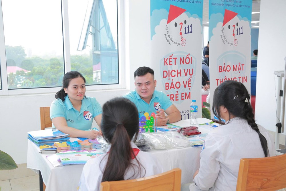 Tăng cường các hoạt động tư vấn, hỗ trợ, bảo vệ trẻ em.