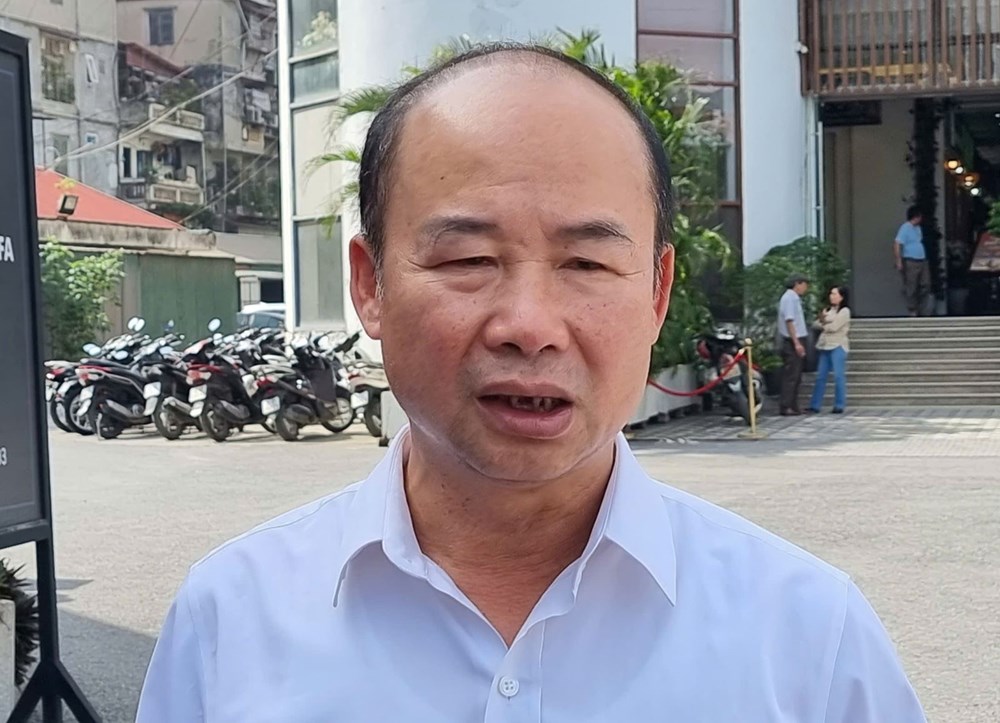 Ông Nguyễn Đình Hoa, Phó Giám đốc Sở Nông nghiệp và Môi trường Hà Nội.