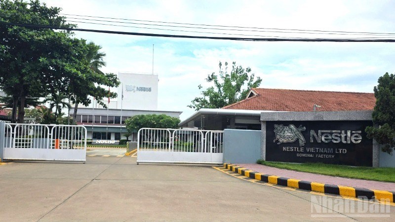 Công ty trách nhiệm hữu hạn Nestlé Việt Nam, khu công nghiệp Biên Hòa 2, tỉnh Đồng Nai.