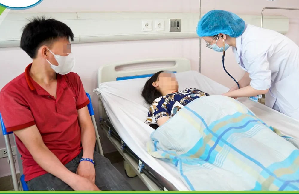 Bệnh viện Nhi Trung ương đang điều trị cho bệnh nhi G.T.S.