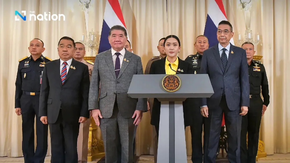 Thủ tướng Paetongtarn Shinawatra và nội các Thái Lan kêu gọi người dân ủng hộ chính phủ trong vấn đề này. Ảnh: The Nation