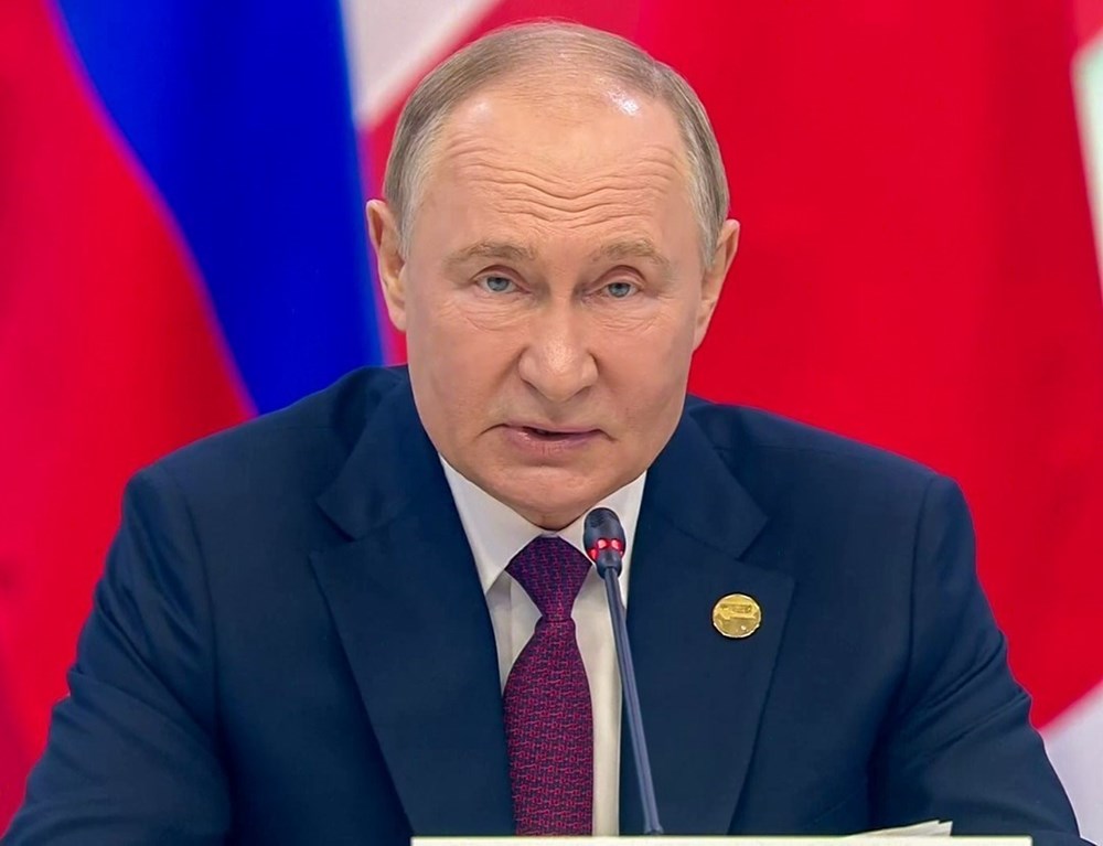 Tổng thống Liên bang Nga Vladimir Putin. Ảnh: ANI/TTXVN