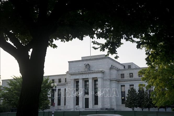 Trụ sở Cục Dự trữ Liên bang Mỹ (FED) tại Washington, D.C. Ảnh: THX/TTXVN