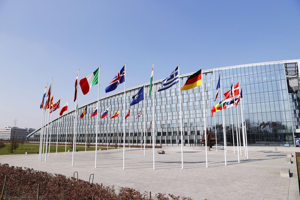 Trụ sở NATO ở Brussels, Bỉ. Ảnh: Kyodo/TTXVN