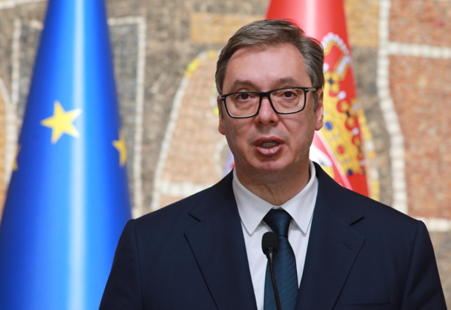 Tổng thống Serbia Aleksandar Vucic. Ảnh: Anadolu
