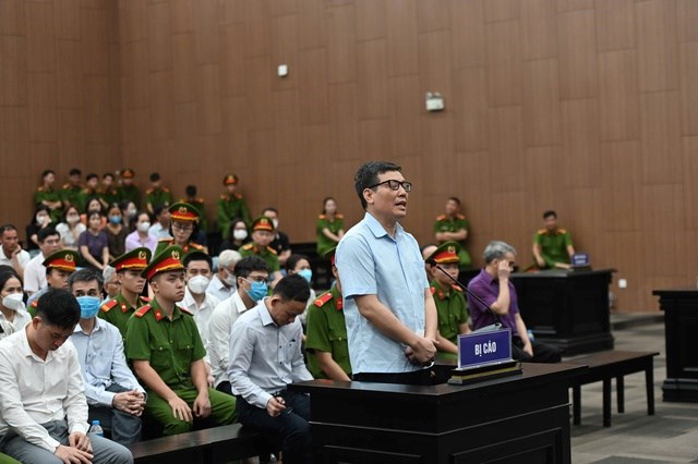 Bị cáo Lê Duy Thành – cựu Chủ tịch UBND tỉnh Vĩnh Phúc.
