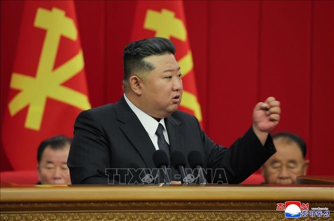 Chủ tịch Triều Tiên Kim Jong Un. Ảnh: Yonhap/TTXVN
