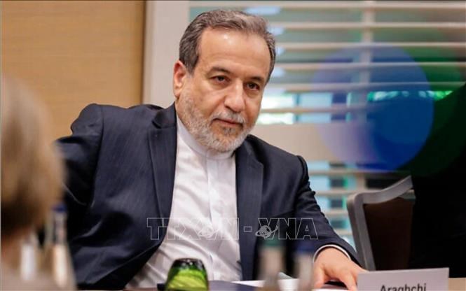 Ngoại trưởng Iran Abbas Araghchi trong cuộc họp tại Geneva, Thuỵ Sĩ ngày 20.6.2025. Ảnh: The Times of Israel/TTXVN